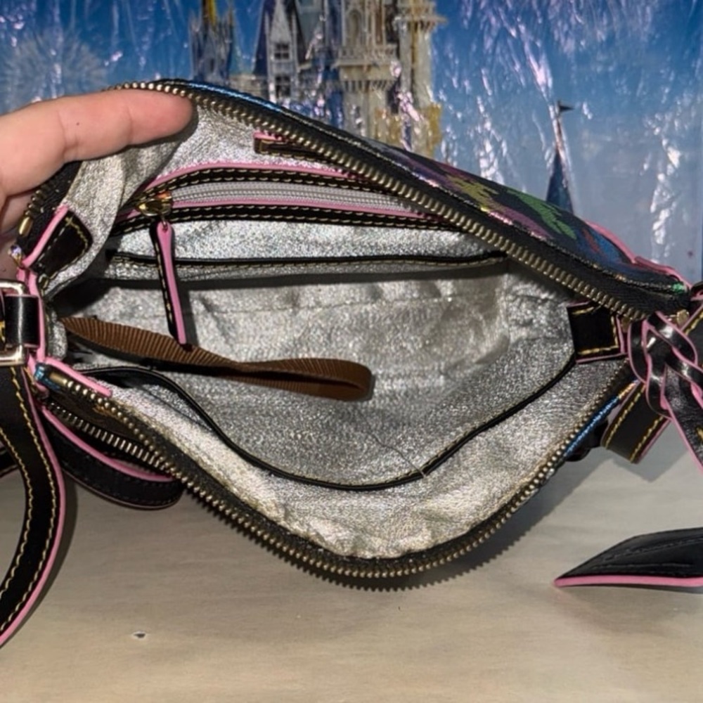 Disney Parks Dooney & Bourke Wonder Mickey Crossbody Bag Purse 10th Anniversary - Picture 7 of 11